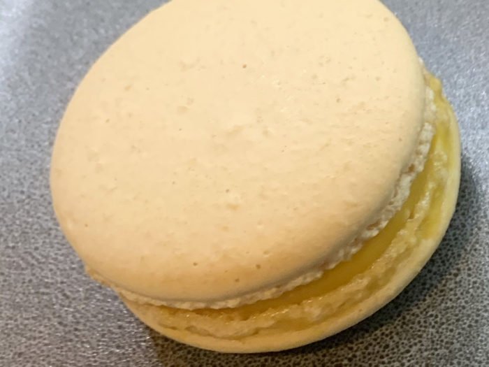 Macarons ganache mangue chocolat blanc